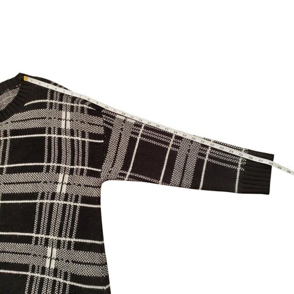 ST JOHN’S BAY PLAID SWEATER XL - Picture 7 of 8